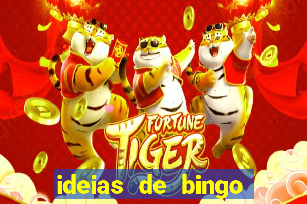 ideias de bingo para o natal